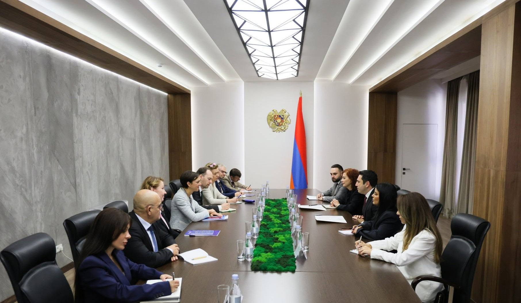 Alen Simonyan discussed issues related to EU mission with EU representatives
