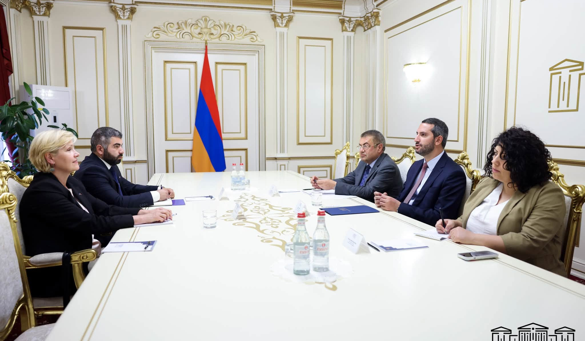 Ruben Rubinyan receives Ambassador of Estonia to Armenia