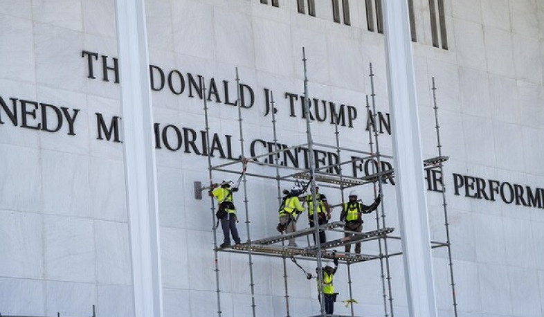 Trump announced closure of Kennedy Center