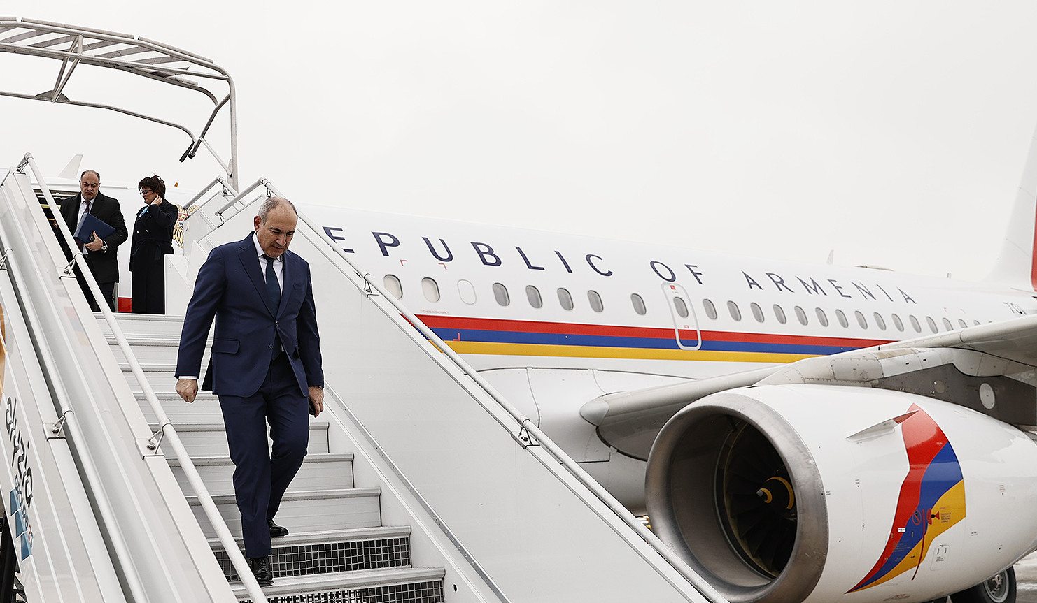 Nikol Pashinyan departed for Germany on working visit: Prime Minister will be awarded Hessian Peace Prize