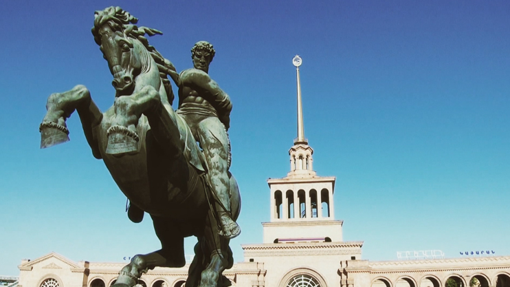 Sasuntsi Davit statue has been standing for 60 years