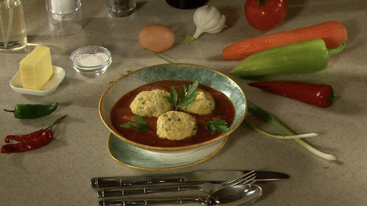 Let's Cook Together: Quark Balls in Red Sauce