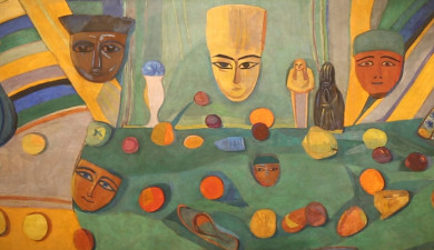 Story of a Painting: Egyptian Masks