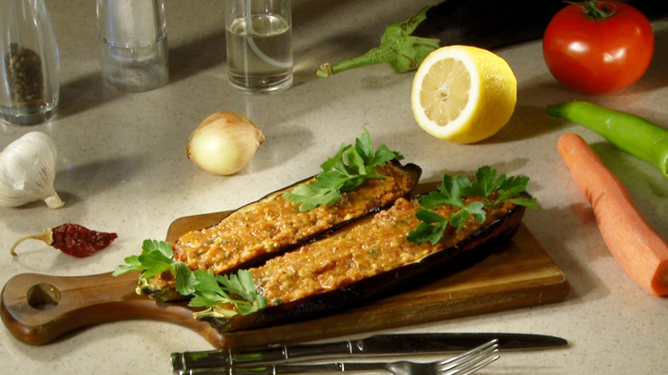 Let's Cook Together: Stuffed Eggplant